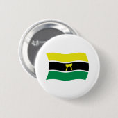Badge Rond 5 Cm Bouton du drapeau du peuple Ashanti (Devant & derrière)