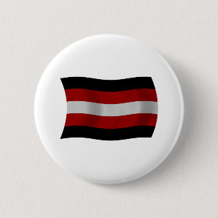 Badge Rond 5 Cm Bouton du drapeau du satanisme