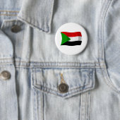 Badge Rond 5 Cm Bouton du drapeau du Soudan (En situation)