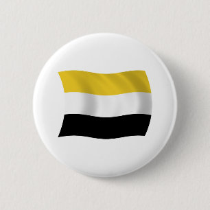 Badge Rond 5 Cm Bouton du drapeau garifuna