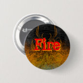 Badge Rond 5 Cm Bouton du feu (Devant & derrière)
