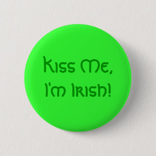 Badge Rond 5 Cm Bouton du jour de St. Patty