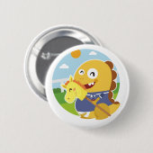 Badge Rond 5 Cm Bouton du Kentucky VIPKID (Devant & derrière)