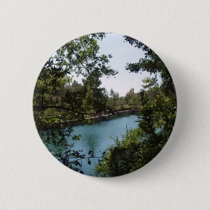 Badge Rond 5 Cm Bouton du lac Zaros