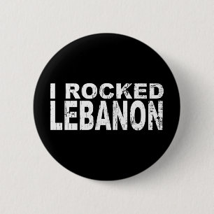 Badge Rond 5 Cm Bouton du Liban