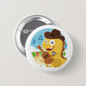 Badge Rond 5 Cm Bouton du Mississippi VIPKID (Devant & derrière)