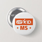 Badge Rond 5 Cm Bouton du Mississippi VIPKID (Devant & derrière)