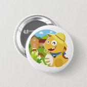 Badge Rond 5 Cm Bouton du Montana VIPKID (Devant & derrière)