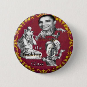 Badge Rond 5 Cm Bouton du pays des merveilles