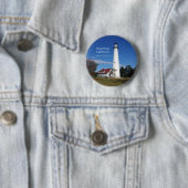 Badge Rond 5 Cm Bouton du phare de Wind Point (En situation)