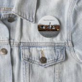 Badge Rond 5 Cm Bouton du phare Tibbetts Point (En situation)