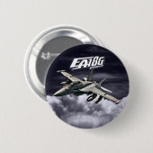 Badge Rond 5 Cm Bouton du producteur EA-18G (Devant & derrière)