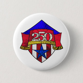 Badge Rond 5 Cm Bouton du Semiquincentenaire de l'Amérique