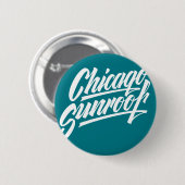 Badge Rond 5 Cm Bouton du toit de Chicago (Devant & derrière)