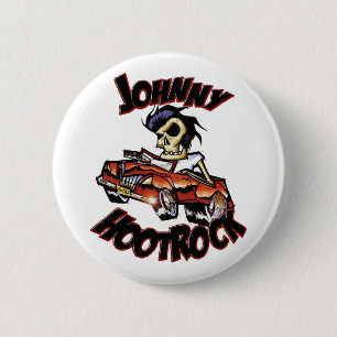 Badge Rond 5 Cm Bouton du TYPE HOOTROCK