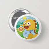 Badge Rond 5 Cm Bouton du Vermont VIPKID (Devant & derrière)