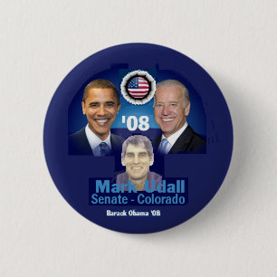 Badge Rond 5 Cm Bouton d'Udall