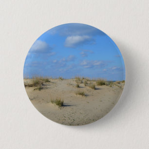 Badge Rond 5 Cm Bouton Dunes de sable / Insigne