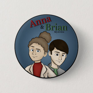 Badge Rond 5 Cm Bouton Duo Détective