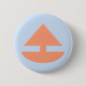 Badge Rond 5 Cm Bouton d'Upboat (Devant)