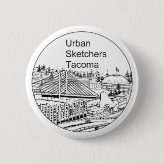 Badge Rond 5 Cm Bouton d'USk Tacoma
