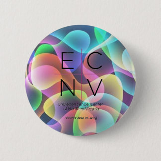 Badge Rond 5 Cm Bouton ECNV