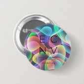 Badge Rond 5 Cm Bouton ECNV (Devant & derrière)