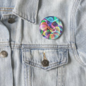 Badge Rond 5 Cm Bouton ECNV (En situation)