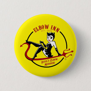 Badge Rond 5 Cm Bouton Elbow Inn officiel