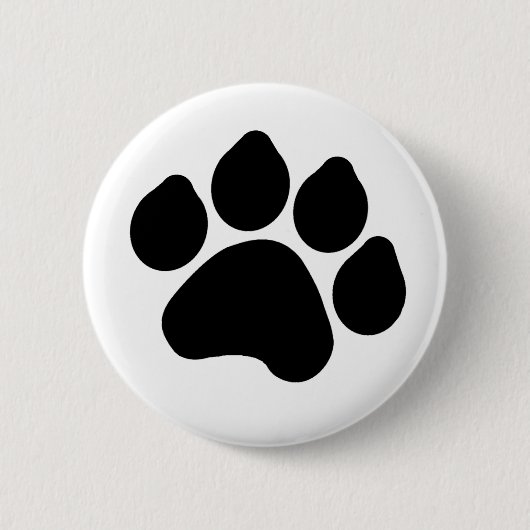 Badge Rond 5 Cm Bouton Empreinte (Devant)