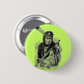 Badge Rond 5 Cm Bouton en chef indien (Devant & derrière)