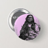 Badge Rond 5 Cm Bouton en chef indien (Devant & derrière)