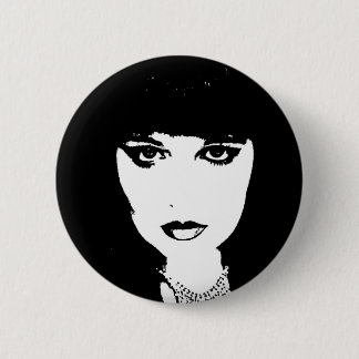 Badge Rond 5 Cm Bouton en cristal de soleil