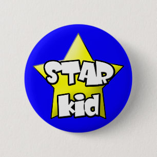 Badge Rond 5 Cm Bouton enfant 1 étoile