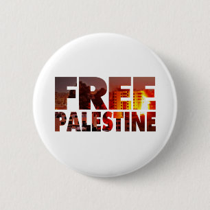 Badge Rond 5 Cm Bouton Enregistrer le Pinback Palestine