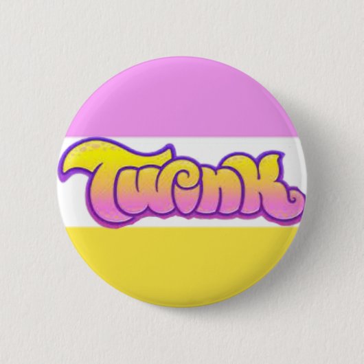 Badge Rond 5 Cm Bouton épinglé TWINK (Devant)