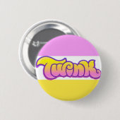 Badge Rond 5 Cm Bouton épinglé TWINK (Devant & derrière)