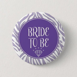 Badge Rond 5 Cm Bouton Épouse à être