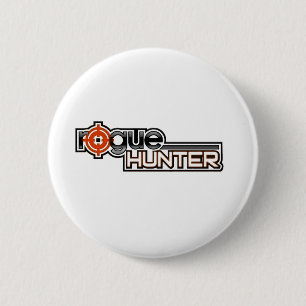 Badge Rond 5 Cm Bouton escroc de chasseur (logo)