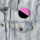 Badge Rond 5 Cm Bouton étrange de drapeau d'anarchiste (En situation)