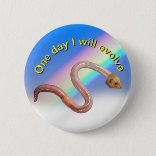 Badge Rond 5 Cm Bouton Evolution