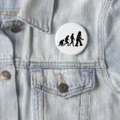 Badge Rond 5 Cm Bouton Évolution du robot (En situation)