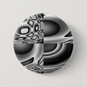 Badge Rond 5 Cm Bouton face au mal