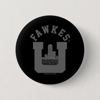 Badge Rond 5 Cm Bouton FawkesU Grey Skyline