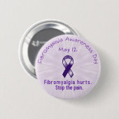 Badge Rond 5 Cm Bouton fibro (Devant & derrière)