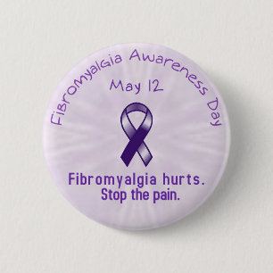 Badge Rond 5 Cm Bouton fibro
