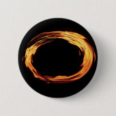 Badge Rond 5 Cm Bouton FLAMES (Devant)