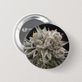 Badge Rond 5 Cm Bouton Fleur (Devant & derrière)