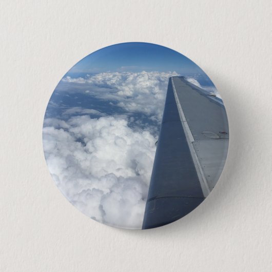 Badge Rond 5 Cm Bouton Flying High (Devant)