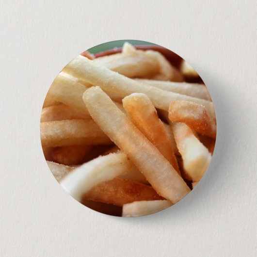 Badge Rond 5 Cm Bouton Français Fries (Devant)